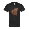 Unisex Poly-Rich V-Neck T-Shirt Thumbnail